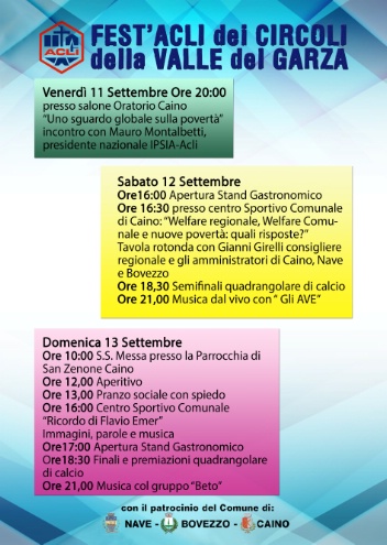 Fest'Acli dei circoli della valle del Garza